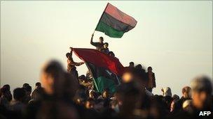 Libyan protesters