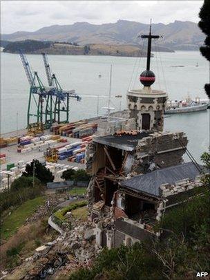 Timeball Station Lyttelton on February 25, 2011