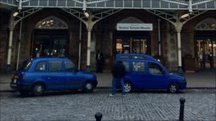 Taxis at Bristol Temple Meads