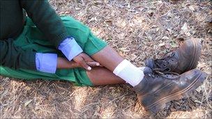 Tanzanian schoolgirl