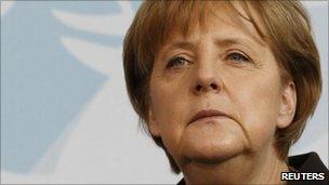 German Chancellor Angela Merkel