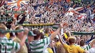 Celtic and Rangers fans