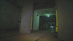 Submarine cave in Balaclava