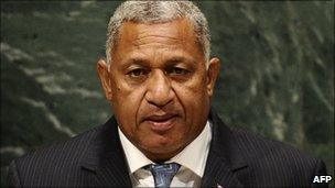 Commodore Frank Bainimarama (September 2010)
