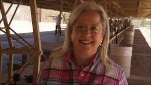 Carol Ruh, president of Arizona Women's Shooting Association