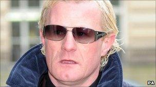 Colin Hendry attending the hearing