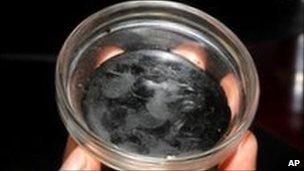 Crude oil sample