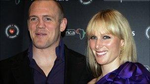 Zara Phillips and Mike Tindall