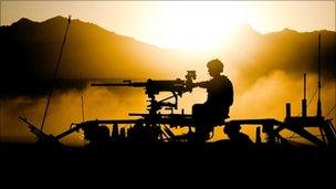 British soldiers in Afghanistan