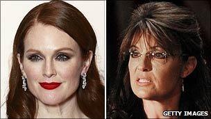 Julianne Moore and Sarah Palin