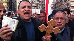 Ali and Attiya in Tahrir Square