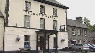 The Talbot in Tregaron