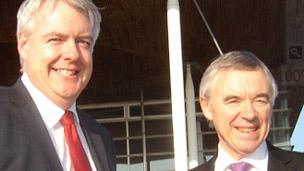 Carwyn Jones and Ieuan Wyn Jones