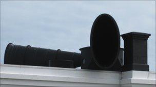 Alderney Lighthouse foghorn