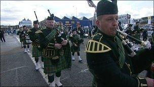 St Patrick's Day parade in Birmingham