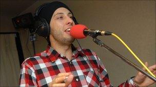 Example in the Live Lounge