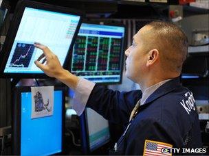 Specialist on the NYSE trading floor