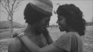 Bob Marley and Esther Anderson in Trinidad