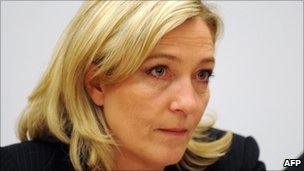 French National Front leader Marine Le Pen (15 March 2011)