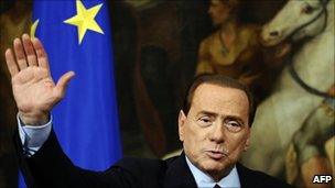 Italian PM Silvio Berlusconi (14 March 2011)