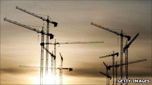 Construction cranes