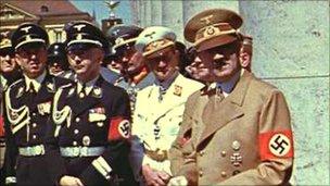 Hitler with senior Nazis