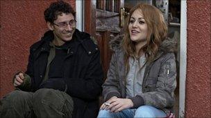 Al Weaver and Jaime Winstone