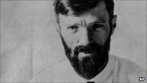 An undated photo of English author DH. Lawrence, best known for his novels Sons and Lovers, The Rainbow, Women in Love and Lady Chatterley's Lover