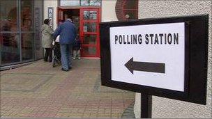 Polling station