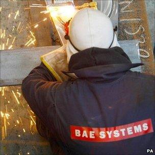 BAE Systems worker