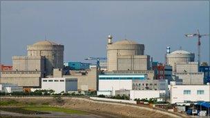 File image of the Qinshan nuclear power plant in Haiyan, in China's Zhejiang province