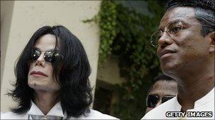 Michael and Jermaine Jackson