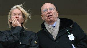 Rupert and Elisabeth Murdoch