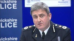 Warwickshire Police chief constable Keith Bristow