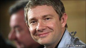 Martin Freeman at The Hobbit press conference