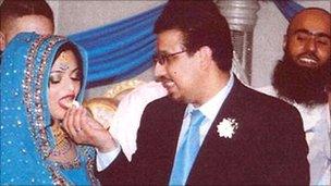 Wedding of Mahmood Ahmad and Farah Munir in 2008