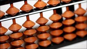 Japanese abacus