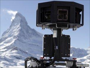 Street View up a mountain, Reuters