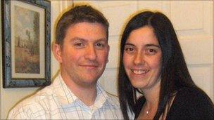 Sarah Wheeler and Benjamin Whelan from Wiltshire, UK