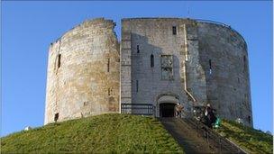 Clifford's Tower in York