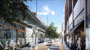 Plan for expanded Broadmarsh Centre in Nottingham