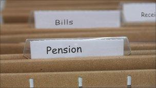 Pension files