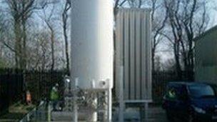 The biomethane station