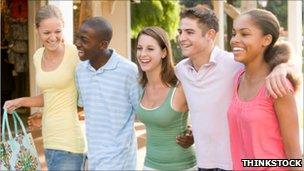 Stock photo of teenagers