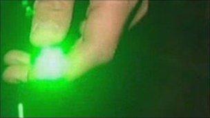 Green laser