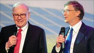 Warren Buffett and Bill Gates