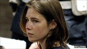 Amanda Knox in court (12/3/11)