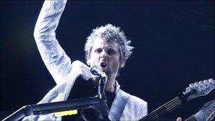 Matt Bellamy from Muse