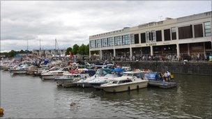 Bristol harbourside