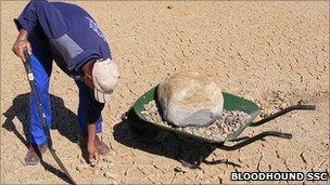 Clearing stones